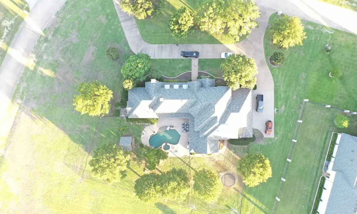 New shingle roof installation on a home in Siler City